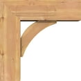 thumbnail image 3 of Ekena Millwork 7 1/2"W x 22"D x 22"H Thorton Block Smooth Bracket w/ Offset Brace, Western Red Cedar, 3 of 25