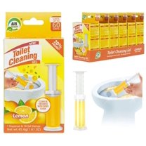 Air Fusion Toilet Cleaning Gel 1.6oz Lemon Pack Of 2