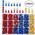 thumbnail image 1 of 1200 Terminales Conectores Crimpado Cable Alambre Eléctrico Malubero Malu2224, 1 of 4