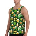 thumbnail image 2 of Easygdp St Patrick's Day10 Men's Tank Top, Sleeveless Muscle T Shirts, Breathable, Quick-Dry, Loose for Gym, Running, Fitness - X-Large, 2 of 9