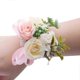 thumbnail image 5 of 2 Pieces Wedding Wrist Flower Decor,Wedding Prom Hand Flower, Silvery Bling Wrist Flower, 5 of 5