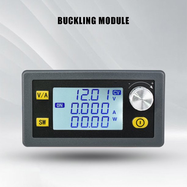 Convertidor De Refuerzo Reductor De Cc 6-36V Regulador de corriente de voltaje ajustable 80W DC Buck Boost Fuente de alimentación Max 5A