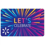Lets Celebrate Walmart eGift card