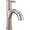 Brilliance Stainless, variant on Delta 15749Lf-Pd Nicoli 1.2 GPM Single Hole Bathroom Faucet - Chrome
