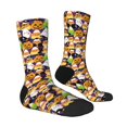 thumbnail image 2 of Goofa Halloween1 Printed Men's Crew Socks, Soft Durable Breathable Moisture-Wicking with Odor Control Cotton socks, 2 of 9