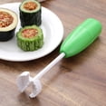 thumbnail image 4 of 4pcs/set Vege Drill Vegetable Spiral Cutter Digging Device Corer Device for Stuffed Vegetables Kitchen Accessories, 4 of 5