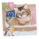 thumbnail image 4 of Kit de punto de cruz con estampado de cabaña para principiantes, gato, pájaro, 3 juegos, decoración de Macarena Kits de punto de cruz estampado, 4 of 8