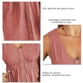 thumbnail image 4 of Vestido De Citas Amonsee Una Línea De Mujer Sin Mangas Cómodo, 4 of 6