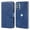 Darkblue, variant on Flip Case for Motorola Moto G Stylus 5G 2022 | PU Leather Wallet Phone Case | TPU Inner with Viewing Stand & Card Holder | Magnetic Shockproof Protective Folio Cover for Moto G Stylus 5G 2022, Black