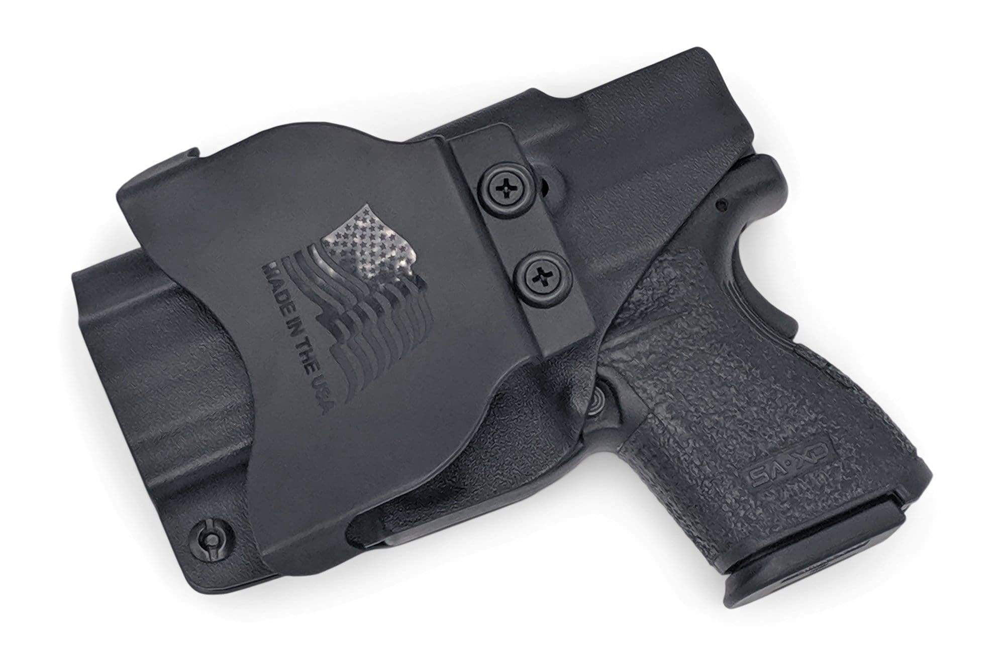 Rounded Springfield XD MOD.2 3.3" 45 ACP Sub-Compact OWB KYDEX Paddle Holster