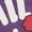 HEATHER PURPLE, variant on Disney - Chill Out Fitted Short Sleeve Graphic T-Shirt