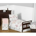 thumbnail image 4 of Sweet Jojo Designs Watercolor Floral Pink Grey and White Baby Play Mat, 4 of 4