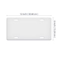 thumbnail image 2 of WIRESTER Set 2pcs 6" x 12" Aluminum Front Auto Drive Tag License Plate Decoration, The Starry Night Van Gogh, 2 of 6