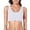 White, variant on Womens Sports Bra Gym Bra Women's Tank Style Cotton Sports Bras Low Impact Sports Bras