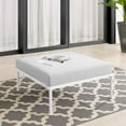 thumbnail image 6 of Harmony Sunbrella Outdoor Patio Aluminum Ottoman, 6 of 6