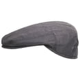 thumbnail image 3 of Talbot Micro Houndstooth Cotton Ivy Cap - XL - Charcoal, 3 of 4