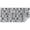 Gray Christmas Tree, variant on Green Christmas Gingerbread and Tree Pattern Rectangle Tablecloth 60"x84",Waterproof Polyester Rectangle Table Cloth, Wipeable Spillproof Polyester Tablecloth for Dining, Camping, Indoor and Outdoor