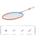 thumbnail image 4 of Badminton Rackets Set Replacement Badminton Equipment for Beginner Players, 4 of 7