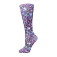thumbnail image 1 of Cutieful Knit Therapeutic 10-18 mmHg Graduated Compression Socks (Elephants), 1 of 4