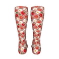 thumbnail image 6 of Honeii Tomatoes Print Calf Socks Sports Socks Seamless Toe, Trouser Socks,Knee High Long Socks for Women and Men-One Size, 6 of 8