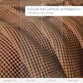 thumbnail image 6 of Noble Linens 100% Cotton Waffle Texture Bed Blanket, Mocha, King/Cal King, 6 of 12