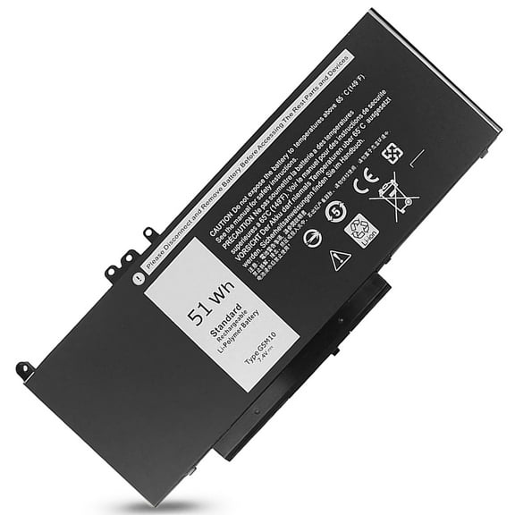 G5M10 Battery for Dell Latitude 14 E5450 5450 15 E5550 5550 12 E5250 5250 3150 3160 3550 Series VMKXM 451-BBLN TXF9M 08V5GX 5XFWC 451-BBLL PF59Y 451-BBLK 1KY05 R9XM9 WYJC2 Laptop Battery 7.4V 51WH