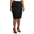 thumbnail image 6 of Alivia Ford Women's Plus Size Pull-On Denim Skirt, 6 of 7
