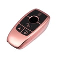 thumbnail image 1 of Unique Bargains - Funda de silicona para llave inteligente para mercedes-benz Clase A 2019-2021, protector de carcasa para llave, color rosa sin llave, 1 of 1
