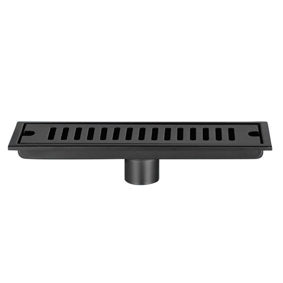 CIMAXIC Linear Shower Drain Stainless Steel Floor Drain Rectangle Shower Floor Drain,11.81"X3.94"X2.17"