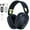 Black, variant on Siivton Wireless Gaming Headset for PS5/PS4/PC/Switch, 2.4GHz & Bluetooth 5.3 USB Headphones with Microphone, Ergonomic Design (Black)