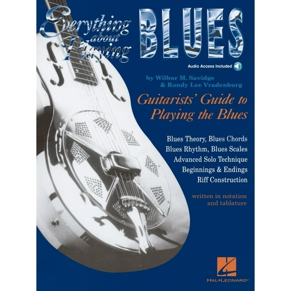 Everything about Playing the Blues Book/Online Audio (Other)