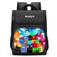 thumbnail image 3 of Mochila grande con diseño de Angry Geometry Dash para niños, niñas y niños, mochila escolar para hombres y mujeres, mochila de viaje duradera y con múltiples compartimentos, 3 of 4