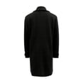 thumbnail image 7 of Roncen Women's Plaid Wool Blend Coat - Longline Notched Collar Winter Jacket with Button Front, 7 of 7