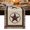 Brown, variant on Country Texas Star Table Runner 70 Inches Long, Brown Farmhouse Vintage Wooden Kitchen Coffee Dining Table Decoration for Home Party Birthday Wedding Home Decor 13x70 Inches