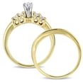 thumbnail image 5 of Everly Women's Diamond 14k Yellow Gold Bridal Set, 5 of 9