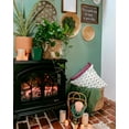 "EFlame USA Denali 28"" XL Portable Electric Fireplace Matte Black