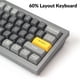thumbnail image 4 of Teclado Keychron Q4 Alámbrico Mecánico Personalizado QMK/VIA Gris, 4 of 9