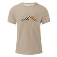 thumbnail image 5 of Mountain Graphic Tees for Men 2026 Summer Casual Short Sleeve Crewneck T Shirts Hiking Camping Shirt, 5 of 5