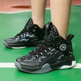 thumbnail image 4 of Kids Basketball Shose Breathable Mesh Non Slip Sport Sneakers for Boys Girls, 4 of 6