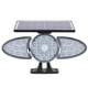 thumbnail image 1 of Lámpara De Pared Solar De 3 Cabezales 3 Modos De Iluminación Lámpara De Pared Ajustable 2500Mah Luz De Pared Exterior Para Camino Porche Patio Jardín matsuzay HA016716-00, 1 of 7