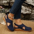 thumbnail image 5 of YOUYEDIAN Orthopedic Shoes for Women Wide Slip on Non Slip Mesh Sneakers Summer Casual Lightweight Closed Toe Arch Support Shoes, 5 of 9