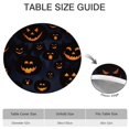 thumbnail image 6 of Halloween Glowing Pumpkins Pattern Round Fitted Tablecloth with Elastic Edge,Dining Table Cover Waterproof,Outdoor Round Tablecloth for Camping,Dining,Indoor and Outdoor, 6 of 7