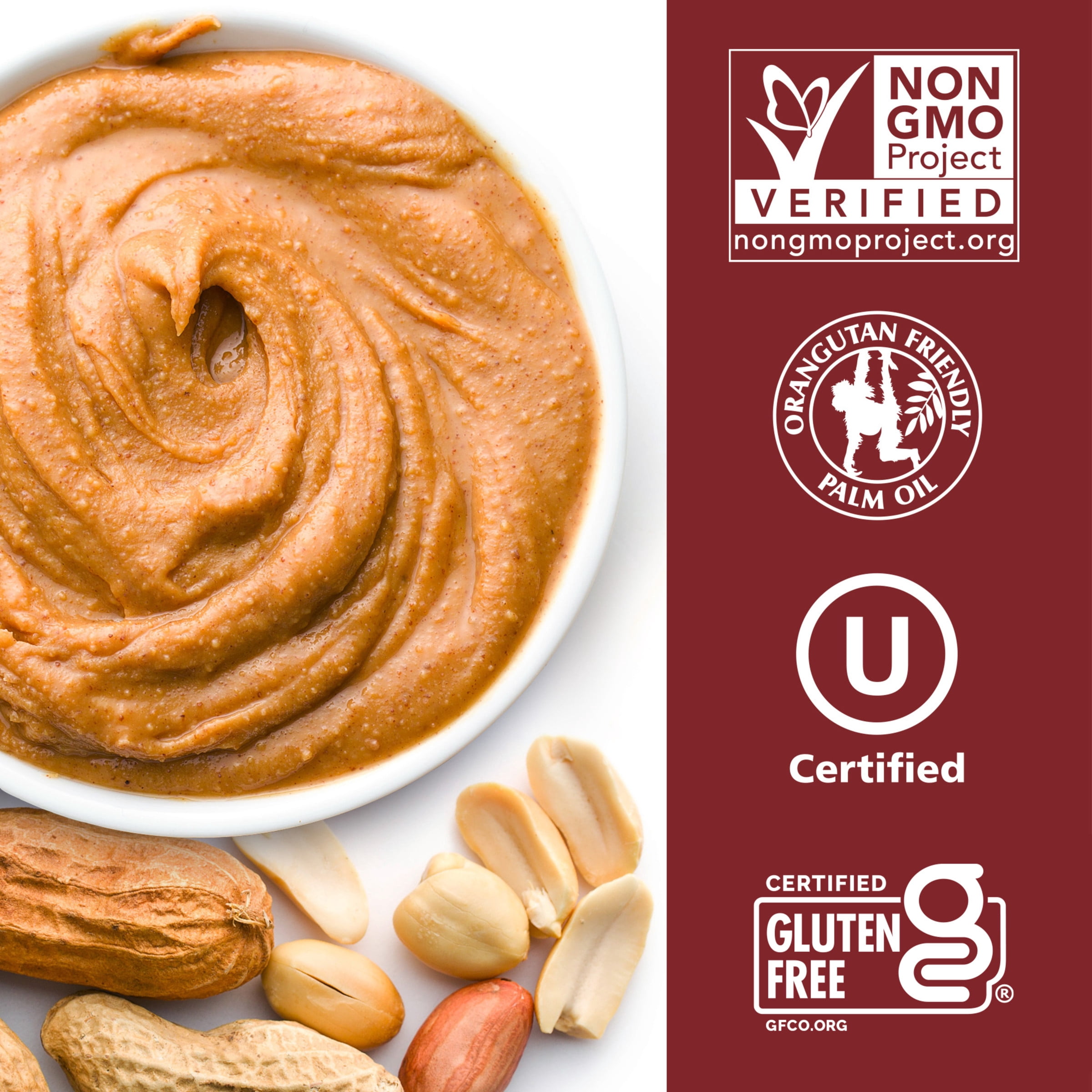JUSTIN'S Honey Peanut Butter 6