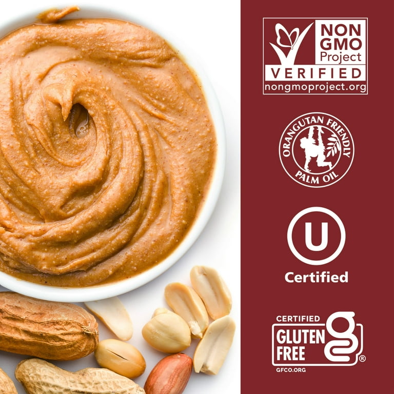 Justin's Peanut Butter, Honey, 28 oz, 6 Count - Walmart.com