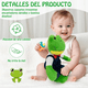 thumbnail image 3 of Peluche Rana Rene 30cm Malubero, Verde Overol Azul, 3 of 5