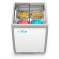 thumbnail image 2 of 26 in. 4 Tub Ice Cream Dipping Cabinet Display Freezer with Sliding Glass Door, 6 cu. ft. KM-ICD-26SD., 2 of 10