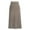 Khaki, variant on Women’s Knit Midi Skirt High Waist Ribbed Stretch A Line Casual Pullover Soft Sweater Skirt for Everyday Wear Black 2XL