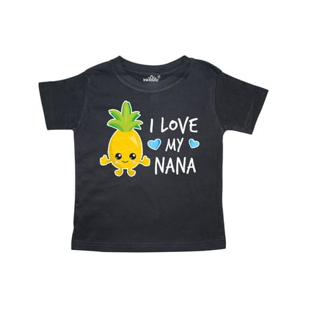 

Inktastic I Love My Nana with Pineapple Gift Toddler Boy Girl T-Shirt