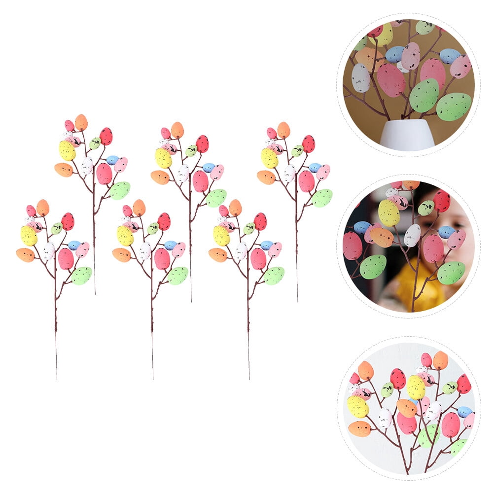 6 Sets Pickled Eggs Easter Cuttings Themed Decorations
