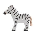 thumbnail image 2 of hengtong 2pcs Wood Mini Animal Learning Toys Figurines Model Collection Animal Playset Zebra Cows, 2 of 9